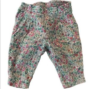 Floral Print Trousers